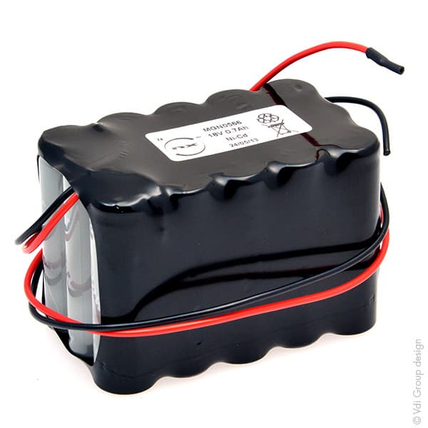 NX - Batterie NiCd 15x AA 15S1P ST2 18V 700mAh F400