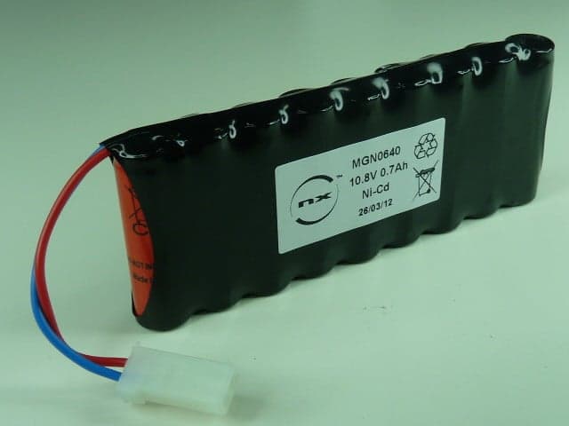 NX - Batterie NiCd 9x AA 9S1P ST1 10.8V 700mAh AMP