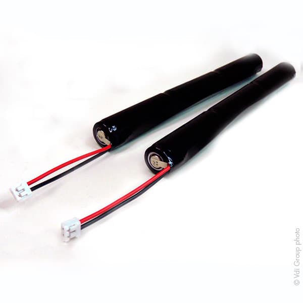 NX - Batterie eclairage secours (2x) 3x AA HT 3S1P ST4 3.6V 800mAh JST