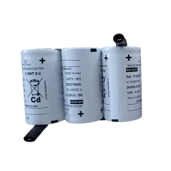 Arts Energy - Batterie eclairage secours 3 VNT DH U COTE/COTE 3.6V 4Ah