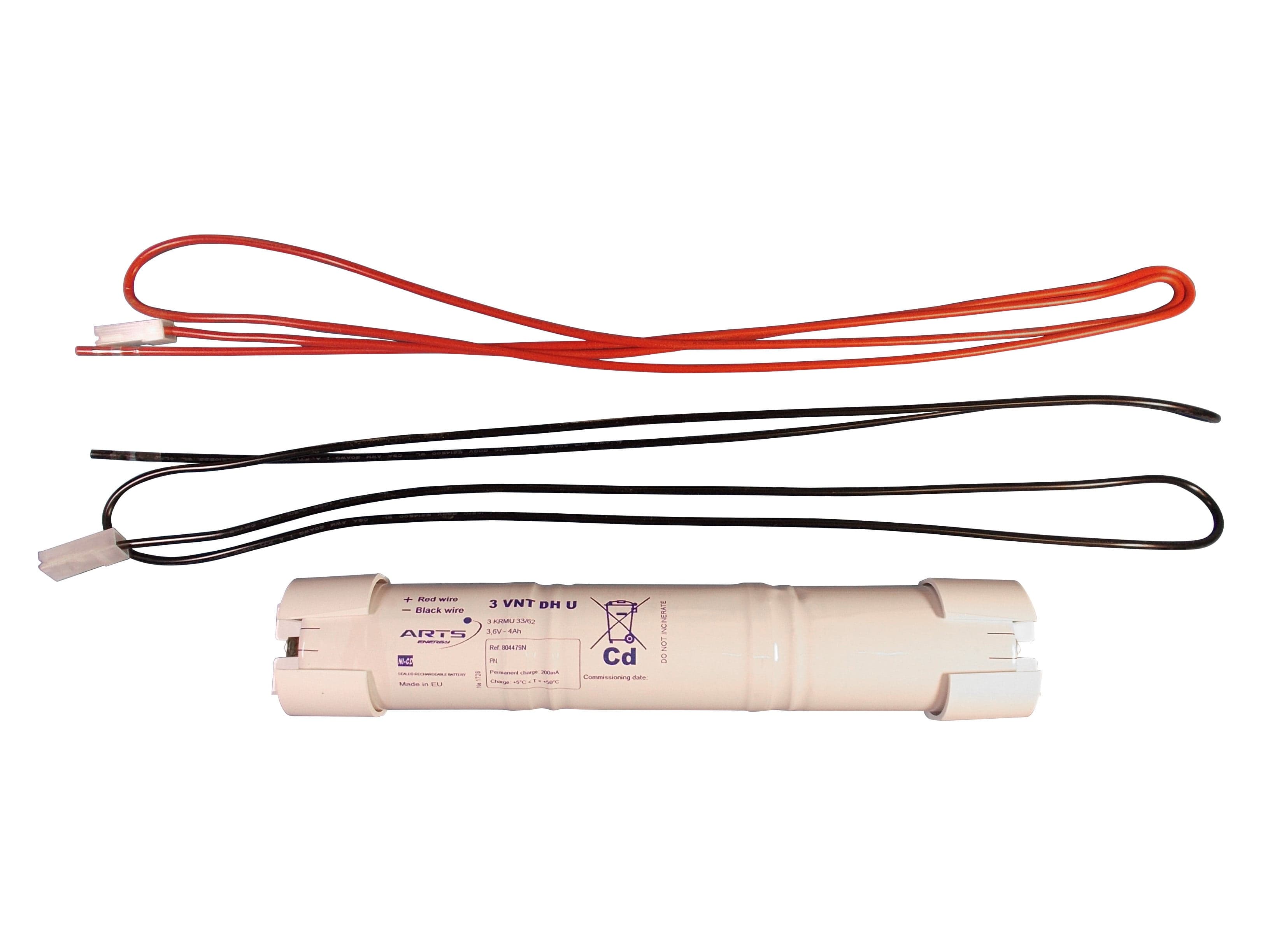 Arts Energy - Batterie eclairage secours 3 VNT DH U 3.6V 4Ah