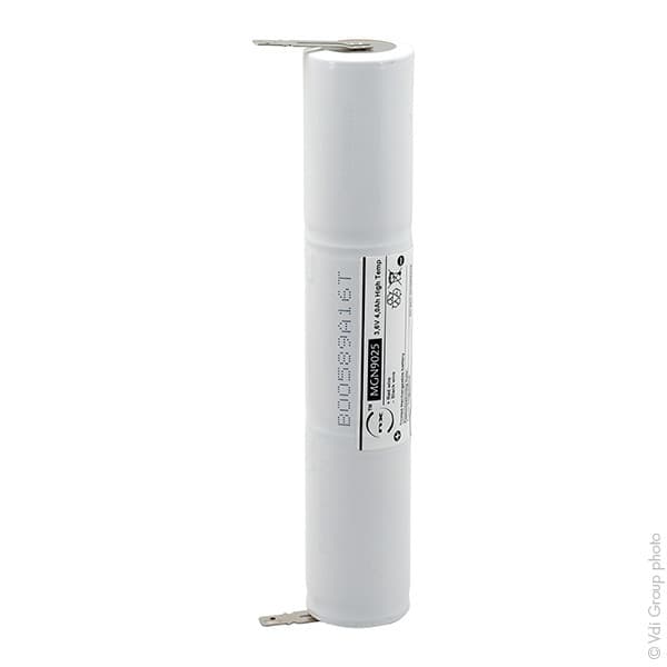 NX - Batterie eclairage secours 3xD ST4 Faston 6.3mm 3.6V 4Ah