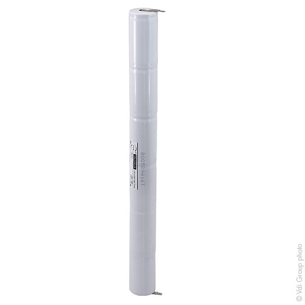 NX - Batterie eclairage secours 6xD ST4 Faston 4.8mm (+2.8mm) 7.2V 4Ah