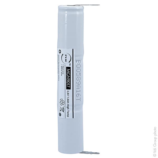 NX - Batterie eclairage secours 3xSC ST4 + AMP 3.6V 1.6Ah