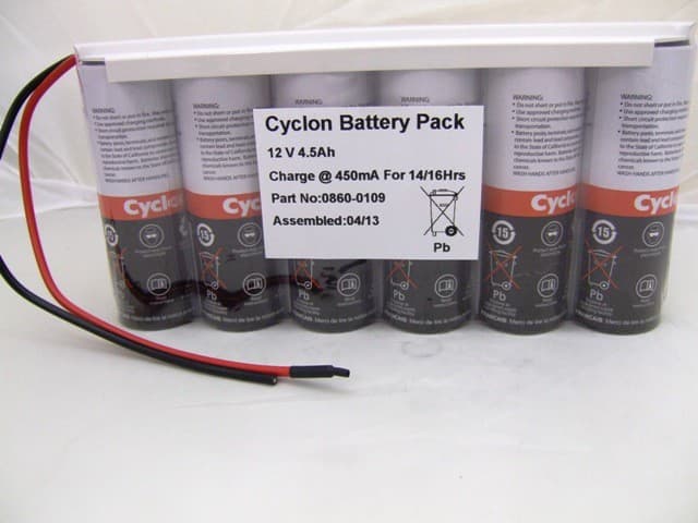 NX - Batterie cyclon 0860-0109 ST1 E 12V 4.5Ah Fils