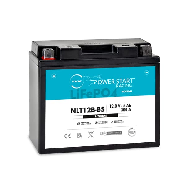 NX - Batterie moto Lithium YT12B-BS / NLT12B-BS 12.8V 5Ah