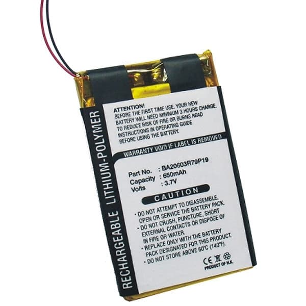 NX - Batterie MP3/MP4/Multimédia 3.7V 650mAh