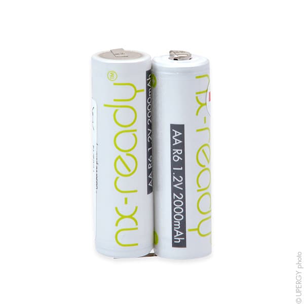 NX - Batterie NiMH 2x AA NX 2S1P ST1 2.4V 2000mAh T2