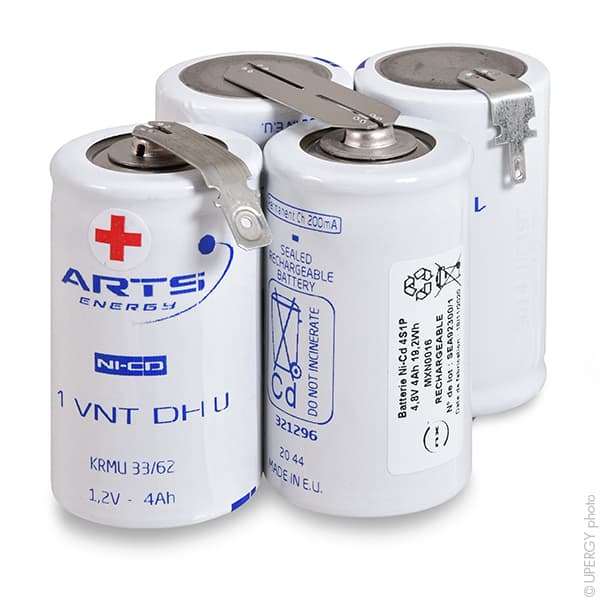 NX - Batterie NiCd 4x D VT 4S1P 4.8V 4.2Ah Fast