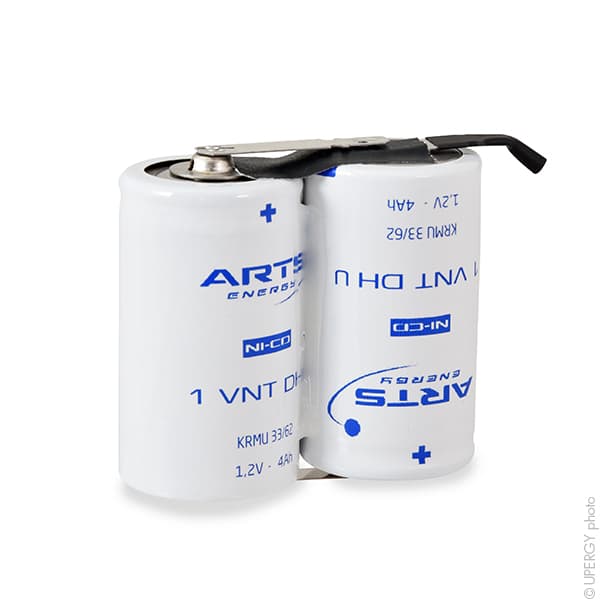 NX - Batterie eclairage secours 2x D VNT 2S1P ST1 2.4V 4.2Ah Fast