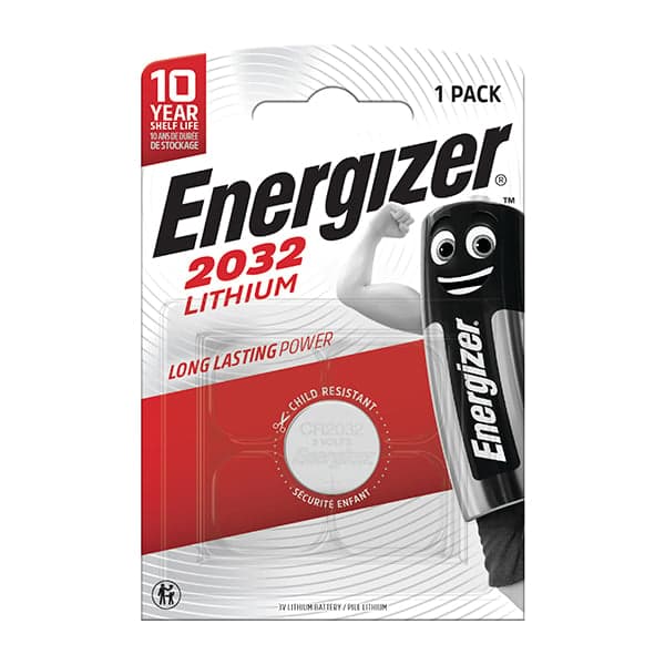 Energizer - Pile bouton lithium blister CR2032 ENERGIZER 3V 235mAh