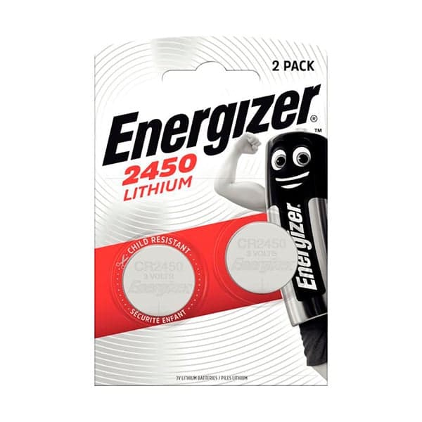 Energizer - Pile bouton lithium blister CR2450 ENERGIZER 3V 620Ah