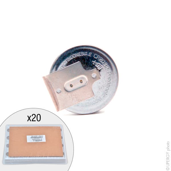 Panasonic - Pile bouton lithium CR2032/GUN PANASONIC 3V 220mAh