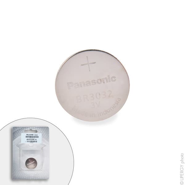 Panasonic - Pile bouton lithium blister BR3032/BN PANASONIC 3V 500mAh