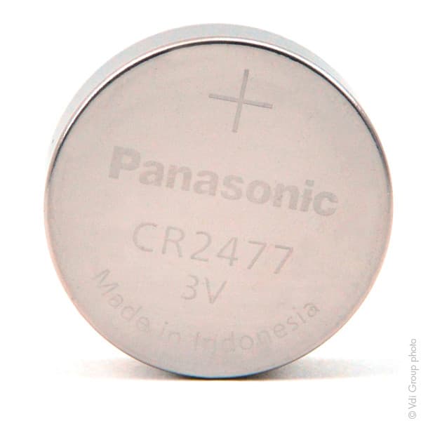 Panasonic - Pile bouton lithium CR2477/BN PANASONIC 3V 1000mAh