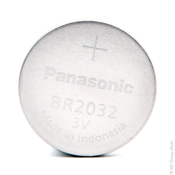 Panasonic - Pile bouton lithium BR2032/BN PANASONIC 3V 190mAh
