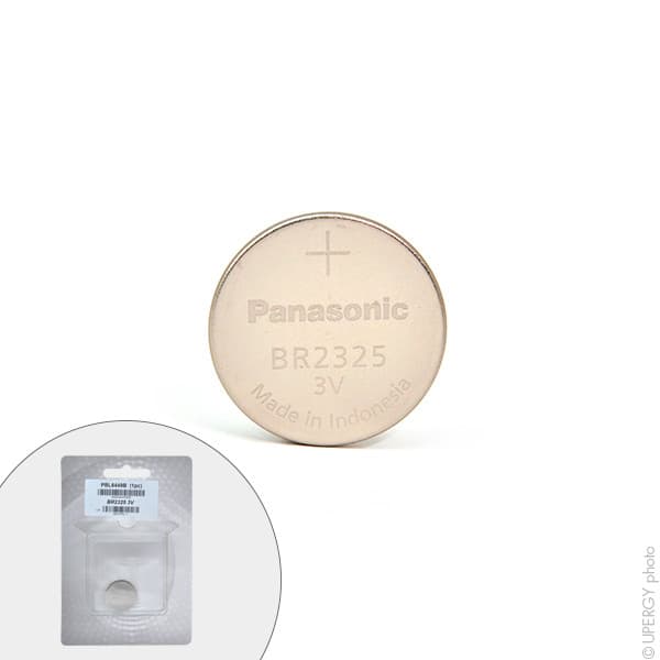 Panasonic - Pile bouton lithium blister BR2325/BN PANASONIC 3V 165mAh