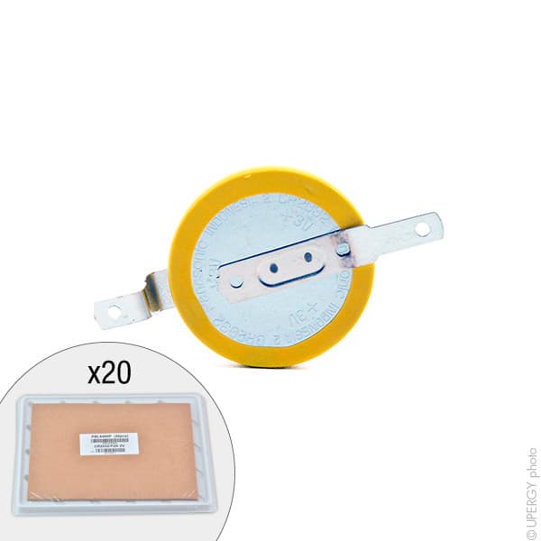 Panasonic - Pile bouton lithium CR2032/F2N PANASONIC 3V 220mAh