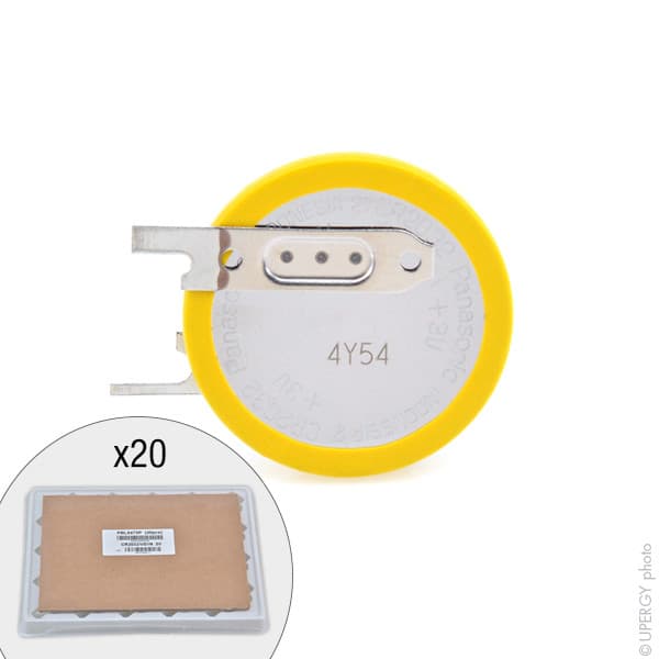 Panasonic - Pile bouton lithium CR2032/VS1N PANASONIC 3V 220mAh