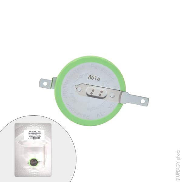 Panasonic - Pile bouton lithium blister BR2330A/FAN PANASONIC 3V 255mAh
