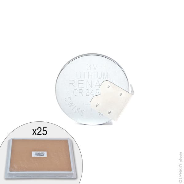 Renata / Swatch Group - Pile bouton lithium CR2450NRH-LF RENATA 3V 540mAh