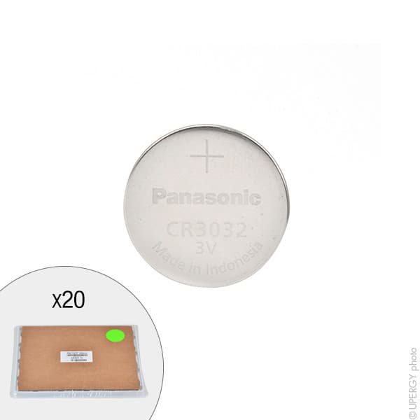 Panasonic - Pile bouton lithium CR3032 PANASONIC 3V 500mAh