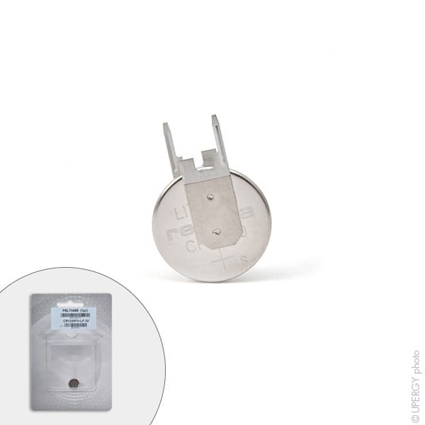 Renata / Swatch Group - Pile bouton lithium blister CR1220FV-LF RENATA 3V 38mAh