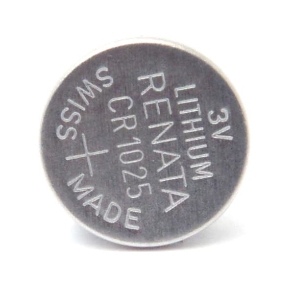 Renata / Swatch Group - Pile bouton lithium blister CR1025 RENATA 3V 30mAh