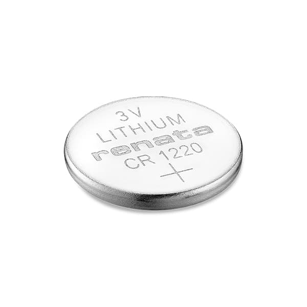 Renata / Swatch Group - Pile bouton lithium blister CR1220 RENATA 3V 35mAh