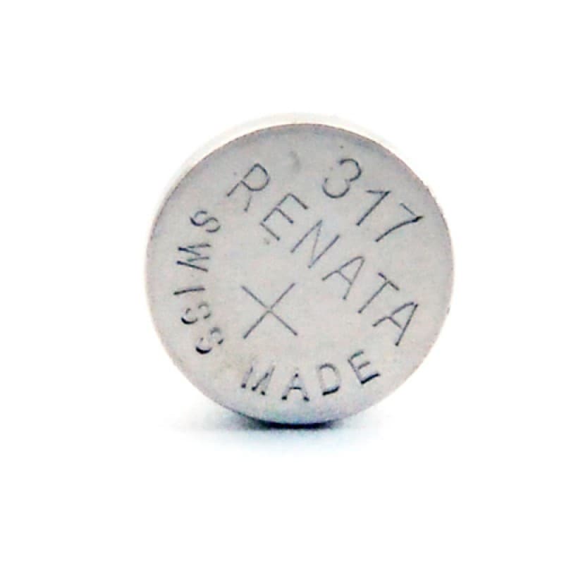Renata / Swatch Group - Pile bouton oxyde argent 317 RENATA 1.55V 10.5mAh