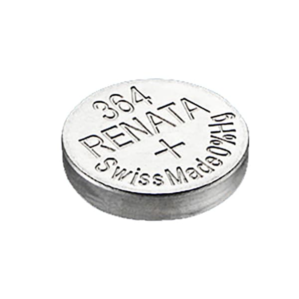 Renata / Swatch Group - Pile bouton oxyde argent 364 RENATA 1.55V 20mAh
