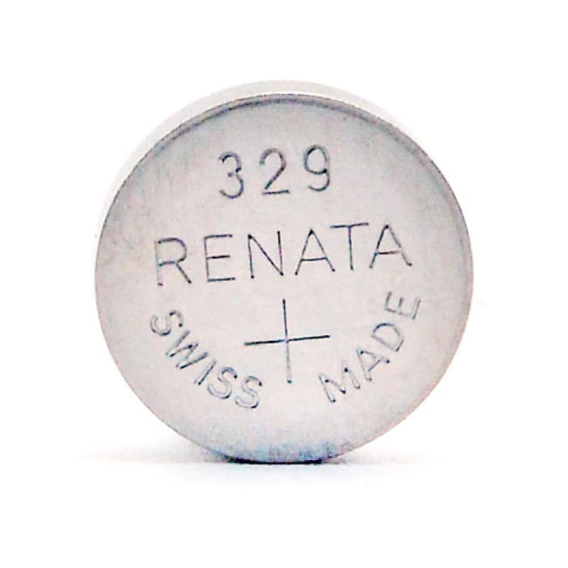 Renata / Swatch Group - Pile bouton oxyde argent 329 RENATA 1.55V 37mAh