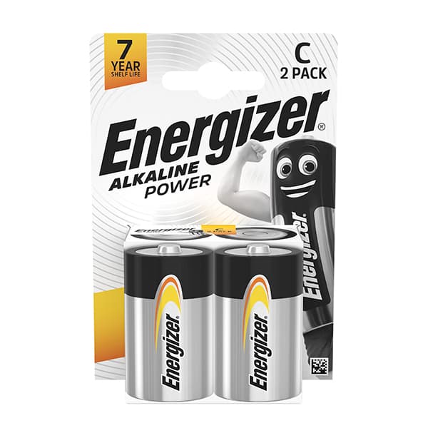 Energizer - Pile alcaline blister ENERGIZER E93 LR14 1.5V 8Ah