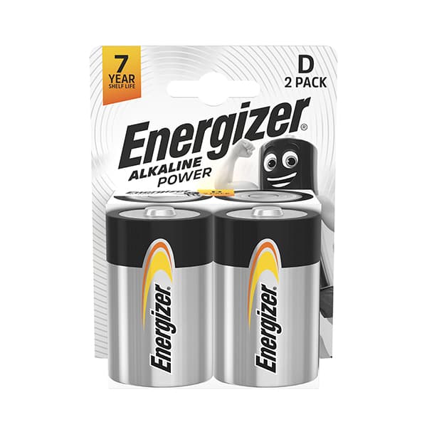 Energizer - Pile alcaline blister ENERGIZER E95 LR20 1.5V 18Ah