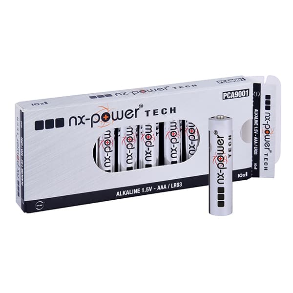 NX - Pile alcaline LR03 - AAA Nx-Power Tech 1.5V 1.46Ah