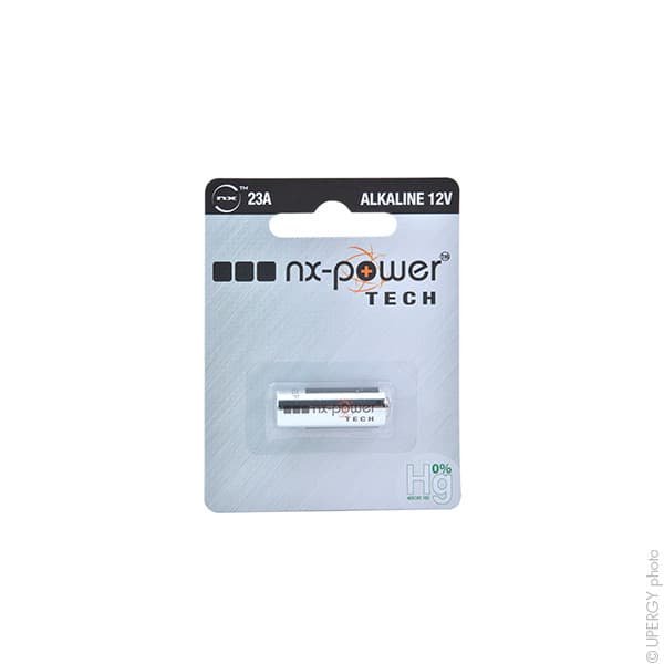 NX - Pile alcaline blister x1 23A Nx-Power Tech 12V 55mAh