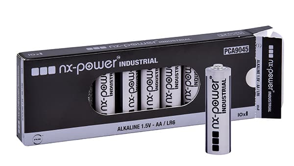 NX - Pile alcaline LR6 - AA Nx-Power Industrial 1.5V 3.4Ah