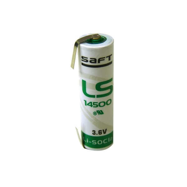 Saft - Pile lithium LS14500-CNR AA 3.6V 2.6Ah T2