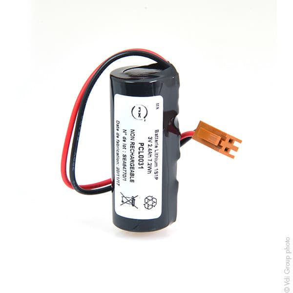 NX - Batterie lithium CR17450 2/3A 3V 2.4Ah JAE