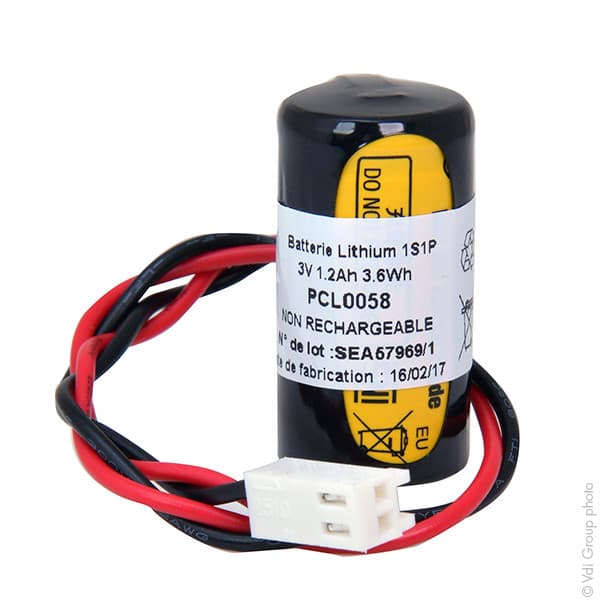 NX - Pile lithium 3V 1.2Ah SG/ FC compteur Q1000 RTE