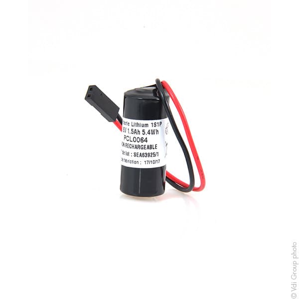 NX - Batterie automate 1x 2/3AA 1S1P 3.6V 1.5Ah BERG