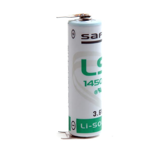 Saft - Pile lithium LS14500-3PFRP AA 3.6V 2.6Ah 3PFR