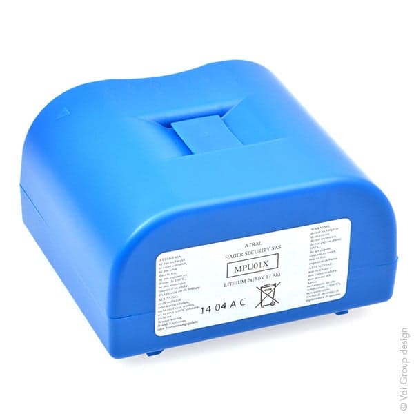 Daitem - Pile alarme DAITEM MPU01X 3.6V 17Ah