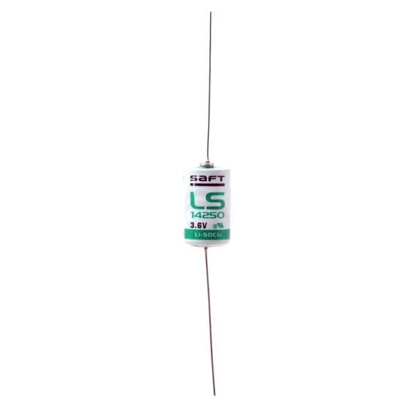 Saft - Pile lithium LS14250-CNA 1/2AA 3.6V 1.2Ah CNA