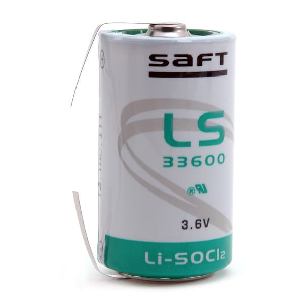 Saft - Pile lithium LS33600-CNR D 3.6V 17Ah T2