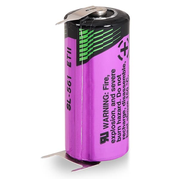 Tadiran - Pile lithium blister SL-561/PT 2/3AA 3.6V 1Ah 3PFR