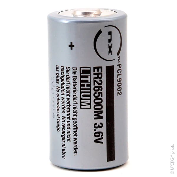 NX - Pile lithium ER26500M C 3.6V 6.5Ah