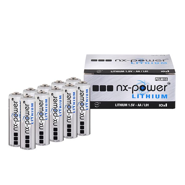 NX - Pile lithium AA - L91 Nx-Power Lithium 1.5V 2800mAh