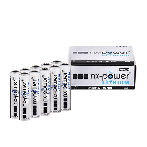 NX - Pile lithium AAA - L92 Nx-Power Lithium 1.5V 1200mAh