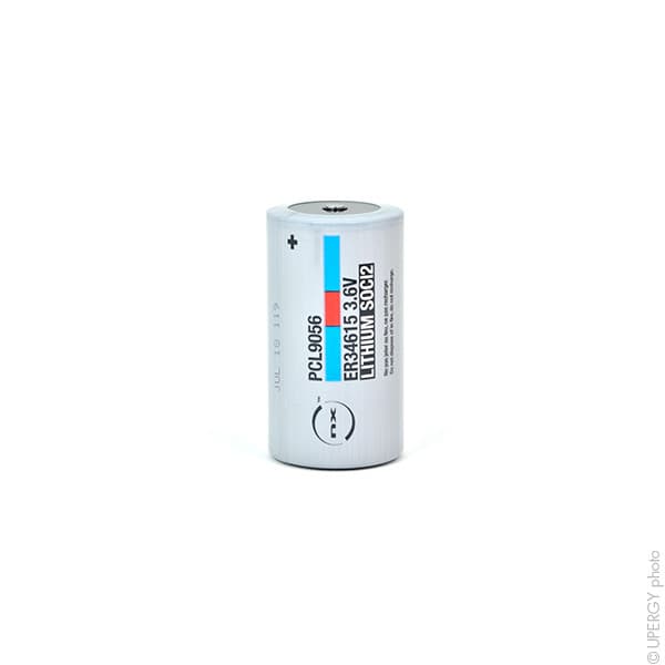 NX - Pile lithium ER34615H D 3.6V 19Ah